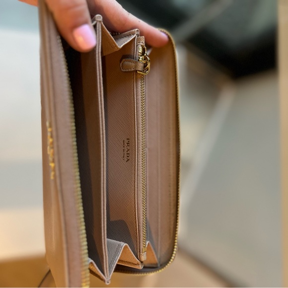 Prada Pinkish Tan wallet - Picture 8 of 8